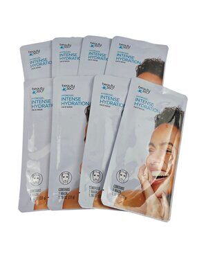 Beauty 360 Hydrogel Intense Hydration Face Mask Set of 8 NIP Aloe Chamomile